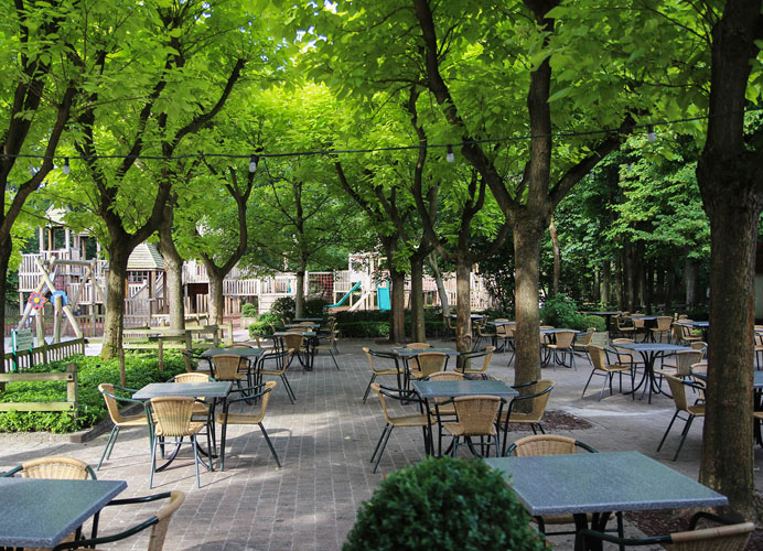 Melkerij Peerdsbos - Buiten terras